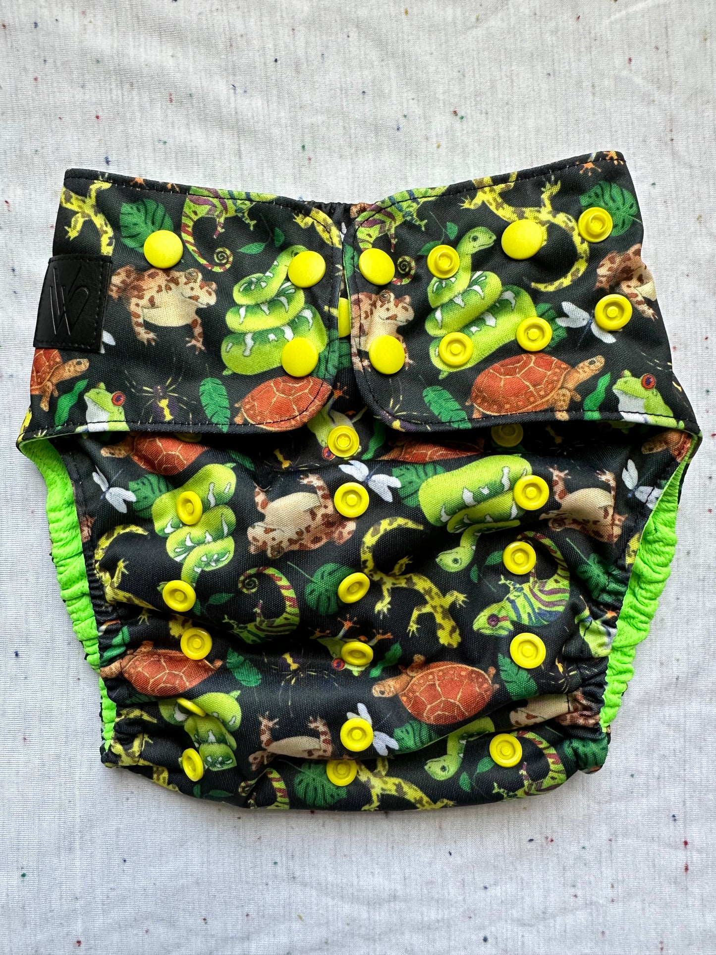 ES Pocket Diaper - Rad Reptiles