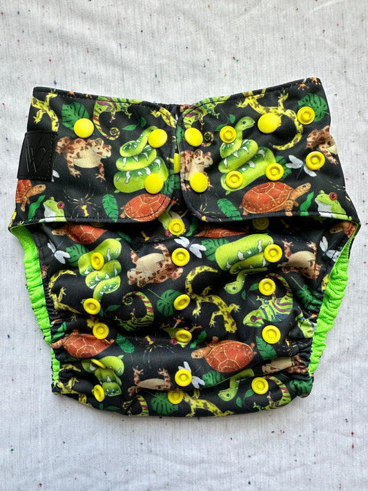 ES Pocket Diaper - Rad Reptiles