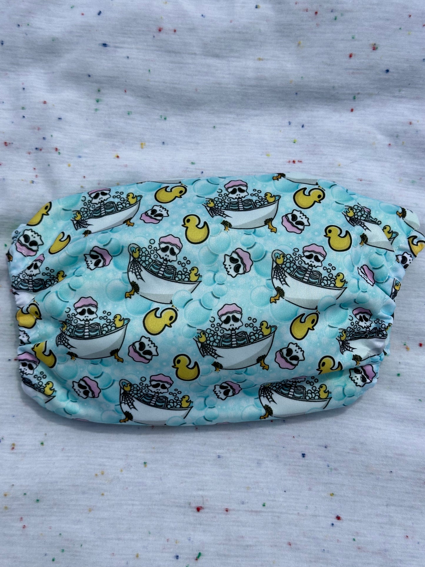 ES Pocket Diaper - Bubbly Bones