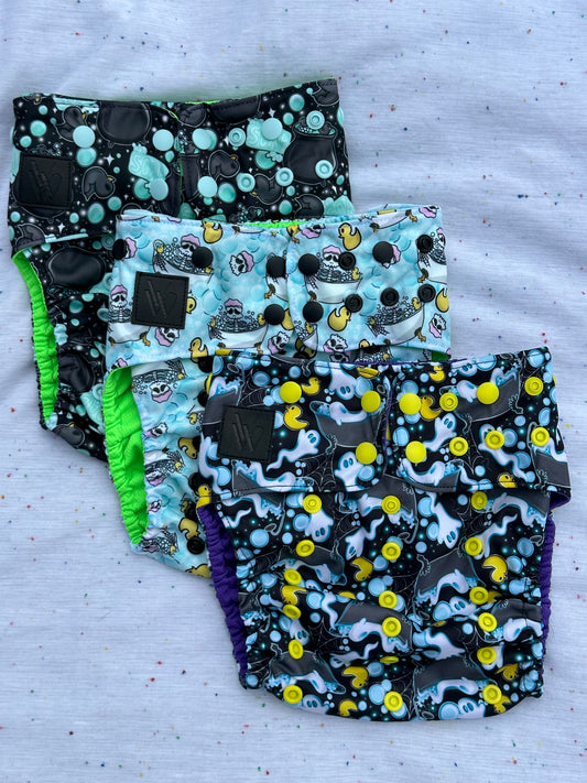 ES Pocket Diaper - Bundle - Spooky Clean